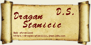 Dragan Staničić vizit kartica